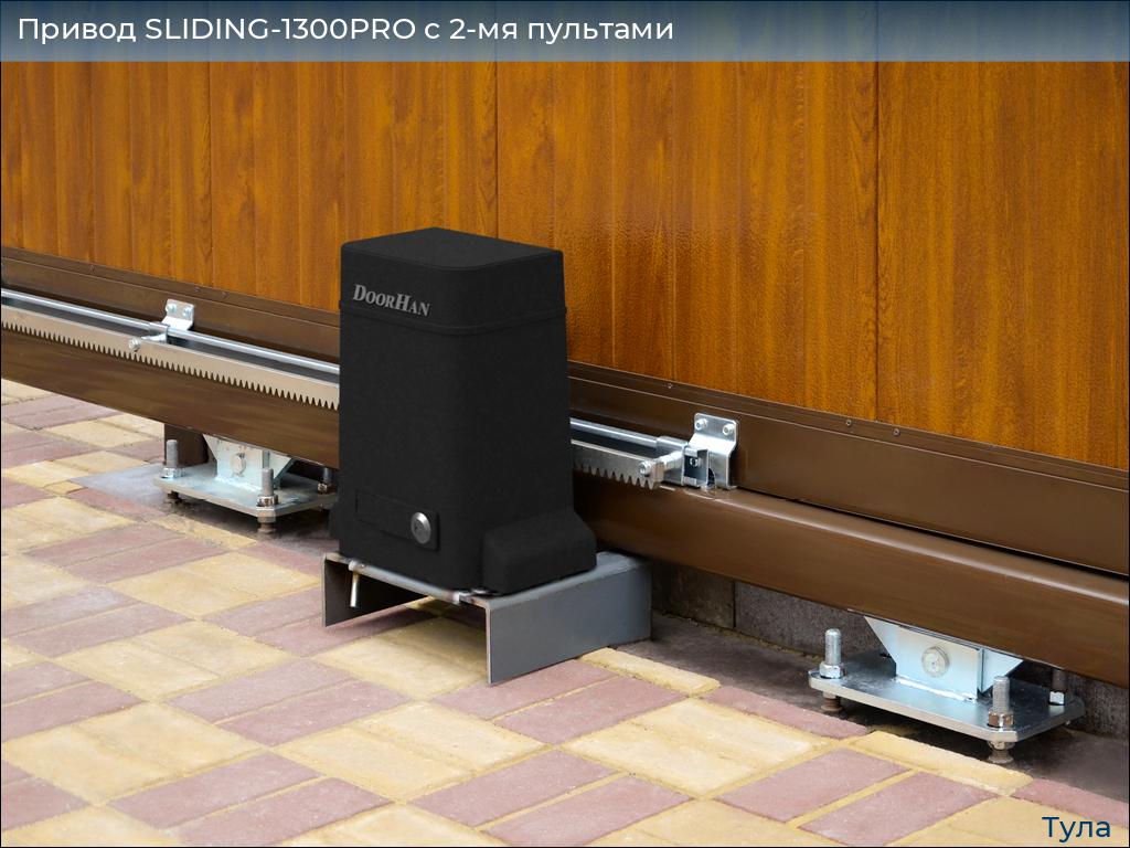 Привод SLIDING-1300PRO c 2-мя пультами, tula.doorhan.ru
