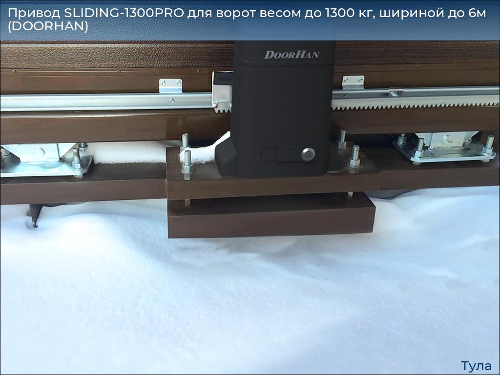 Привод SLIDING-1300PRO для ворот весом до 1300 кг, шириной до 6м (DOORHAN), tula.doorhan.ru