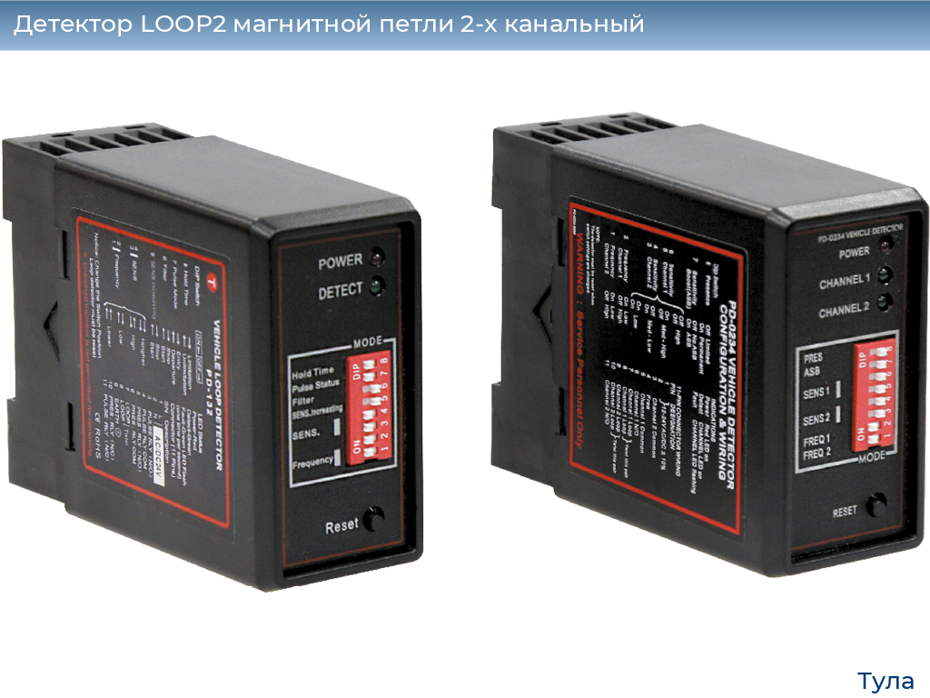 Детектор LOOP2 магнитной петли 2-x канальный, tula.doorhan.ru